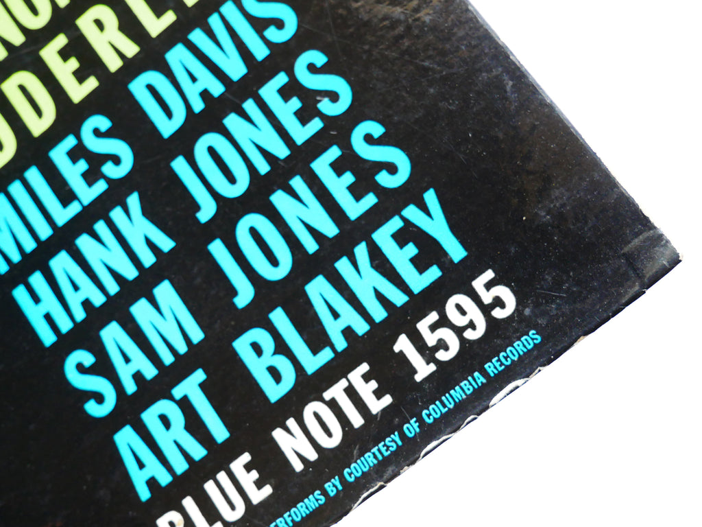 CANNONBALL ADDERLEY MILES DAVIS Somethin' Else LP BLUE NOTE BLP 1595 EAR DG MONO