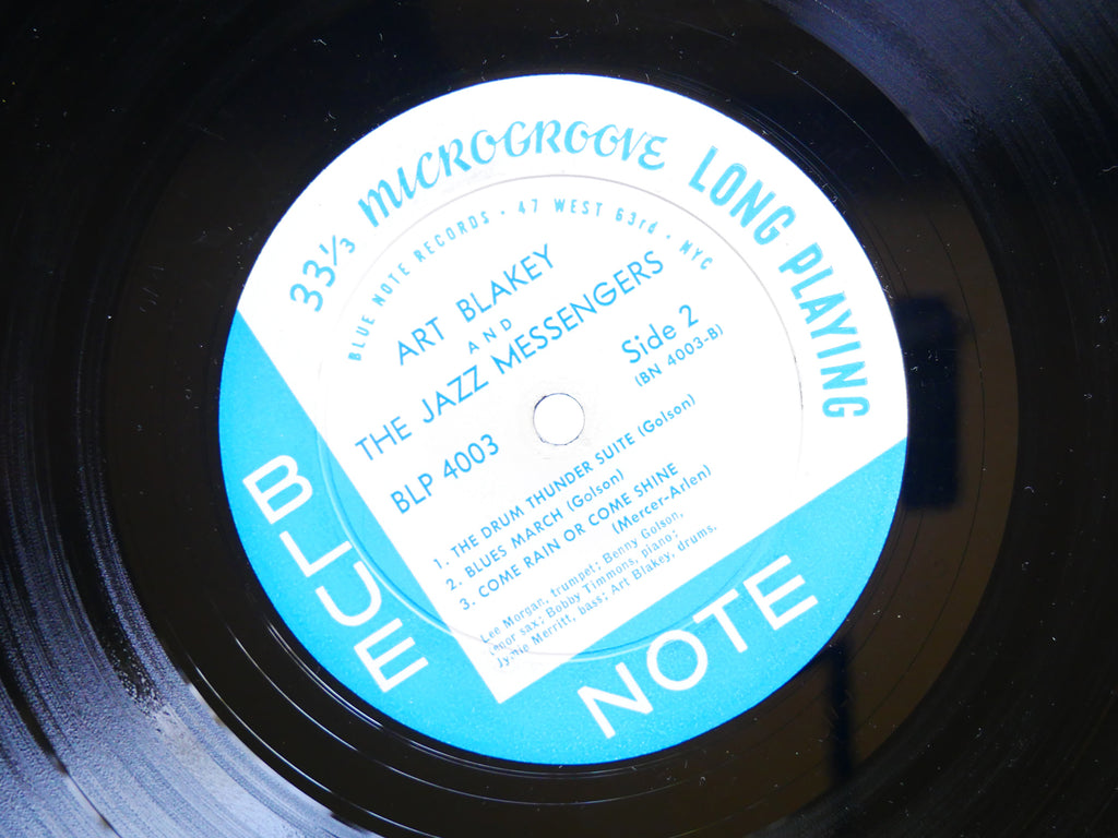 ART BLAKEY Moanin' LP BLUE NOTE BLP 4003 US '59 EAR DG MONO 47 W.63rd Lee Morgan