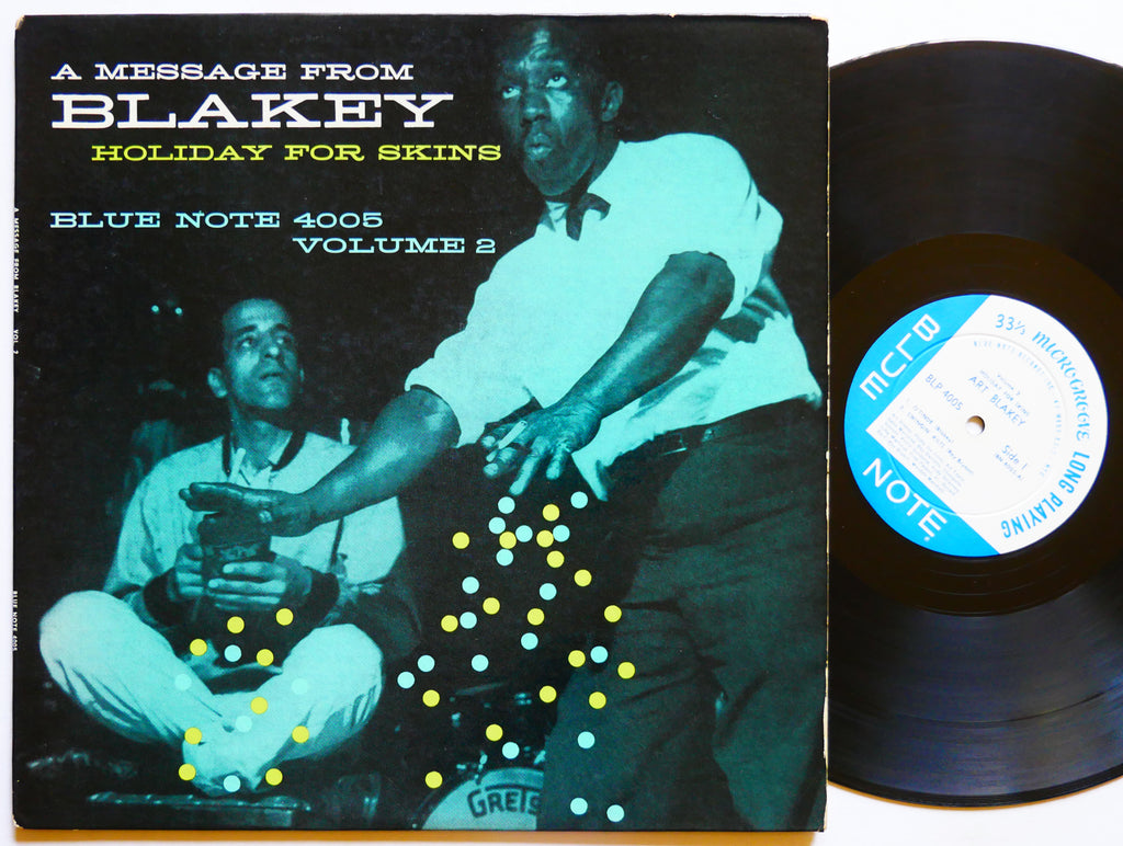 ART BLAKEY Holiday For Skins Vo. 2 LP BLUE NOTE BLP 4005 EAR DG MONO Donald Byrd