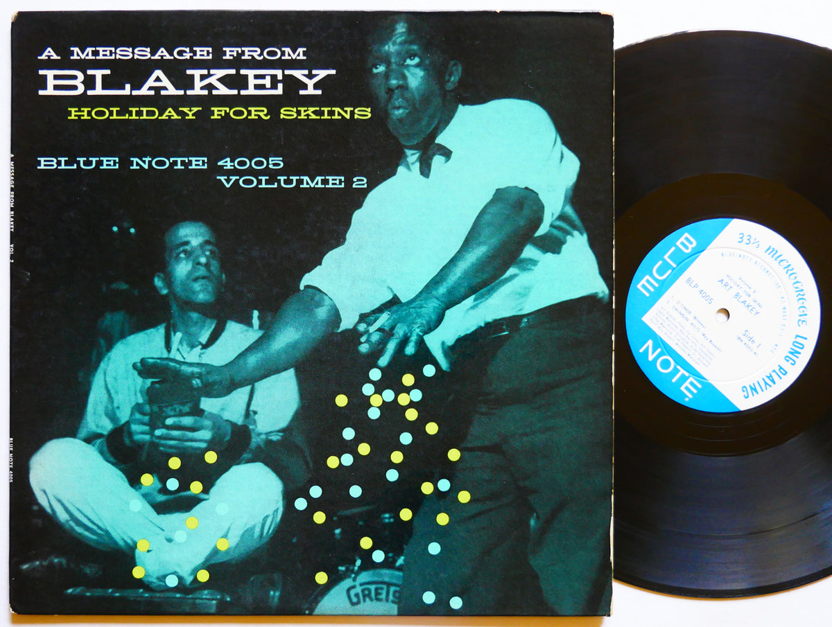 ART BLAKEY Holiday For Skins Vo. 2 LP BLUE NOTE BLP 4005 EAR DG MONO Donald Byrd