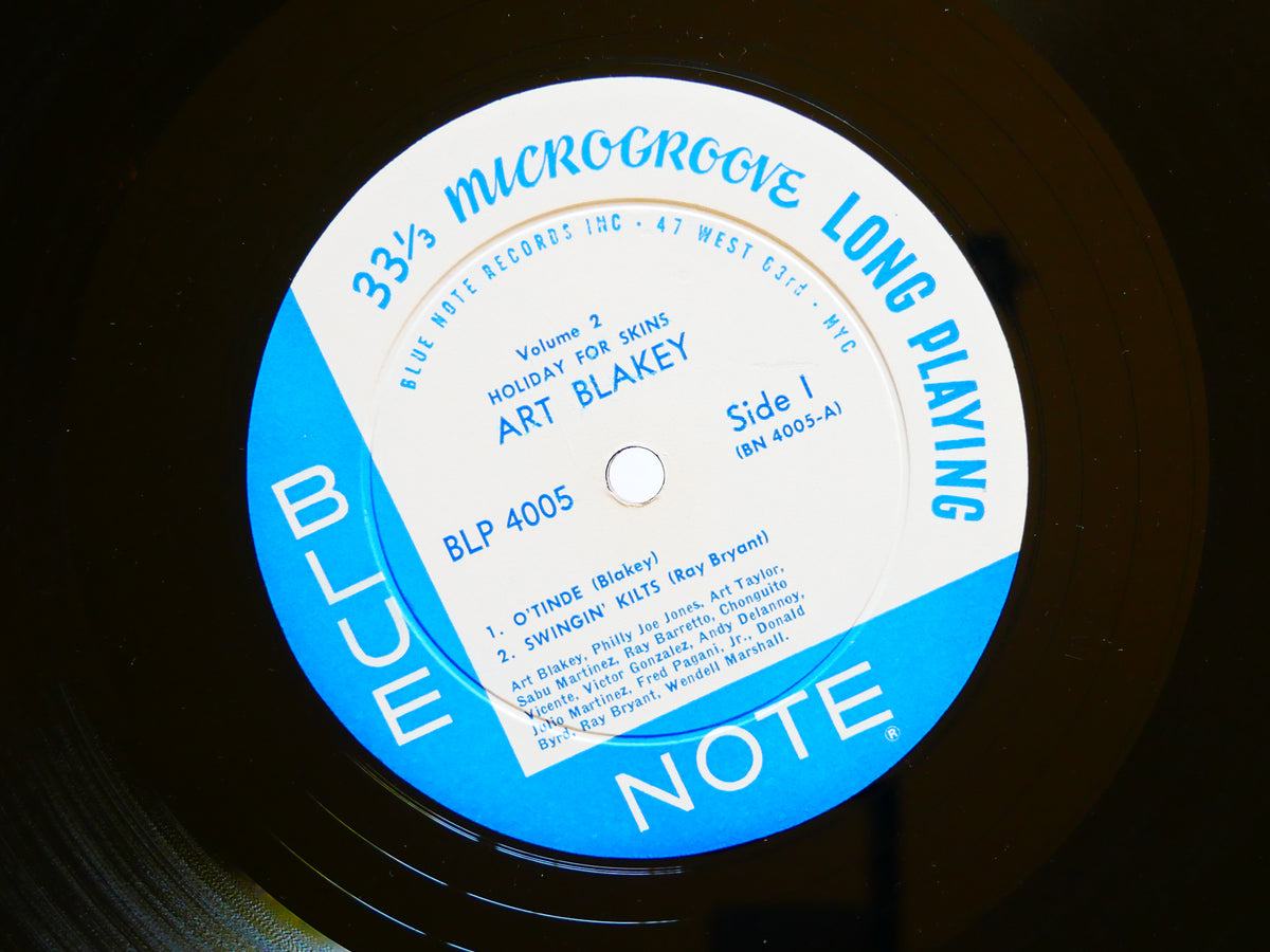ART BLAKEY Holiday For Skins Vo. 2 LP BLUE NOTE BLP 4005 EAR DG MONO Donald Byrd
