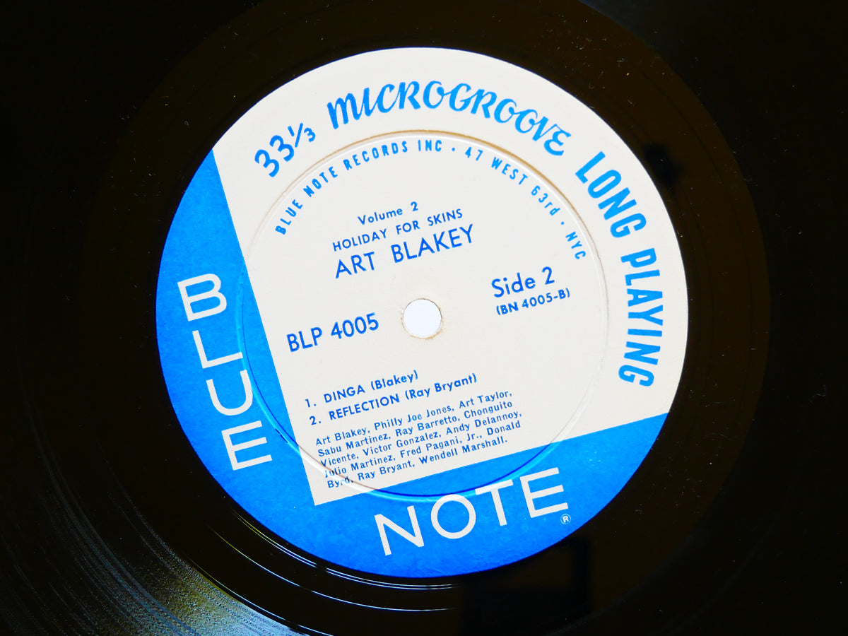 ART BLAKEY Holiday For Skins Vo. 2 LP BLUE NOTE BLP 4005 EAR DG MONO Donald Byrd