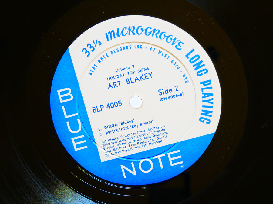 ART BLAKEY Holiday For Skins Vo. 2 LP BLUE NOTE BLP 4005 EAR DG MONO Donald Byrd