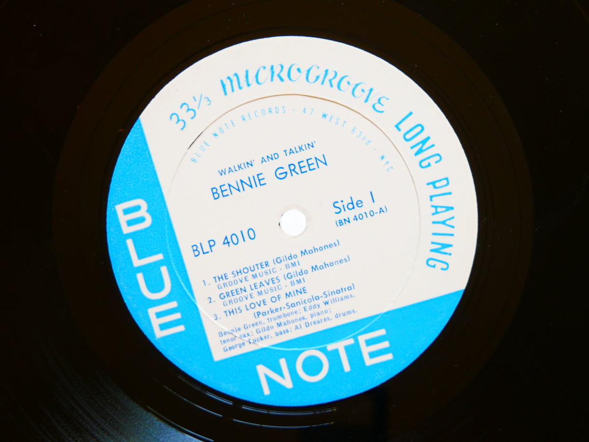 BENNIE GREEN Walkin' And Talkin' LP BLUE NOTE BLP 4010 US '66 RVG MONO 47 W.63rd