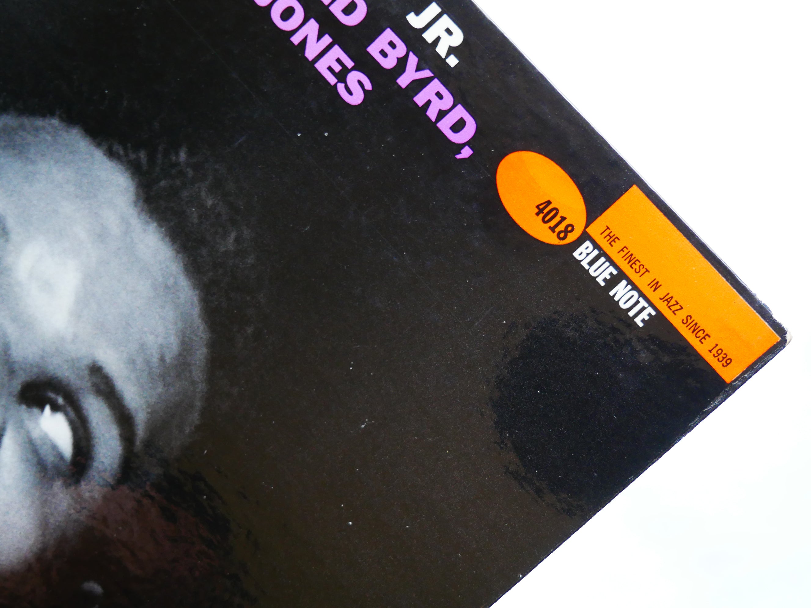WALTER DAVIS JR. Davis Cup LP BLUE NOTE BLP 4018 US '59 EAR MONO Donald Byrd VG+