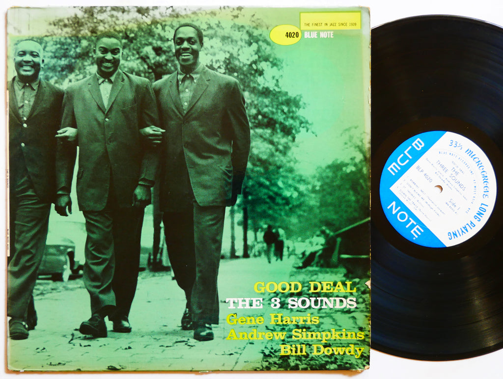 THREE SOUNDS Good Deal LP BLUE NOTE BLP 4020 US 1960 RVG MONO 47W.63 Gene Harris