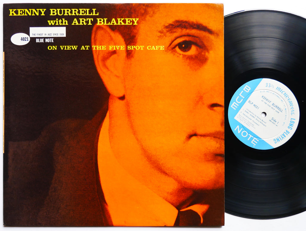 KENNY BURRELL ART BLAKEY Five Spot Cafe LP BLUE NOTE 4021 Orig US '60 MONO CLEAN