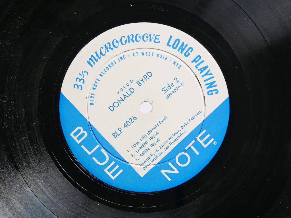 DONALD BYRD Fuego LP BLUE NOTE BLP 4026 RVG DG EAR MONO W.63rd Jackie McLean VG+