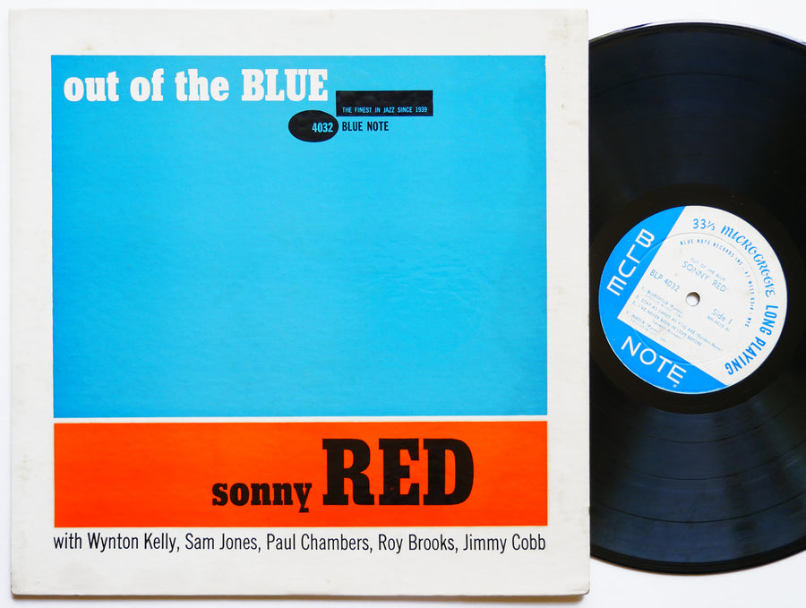 SONNY RED Out Of The Blue LP BLUE NOTE BLP 4032 RVG EAR DG MONO Roy Brooks VG+