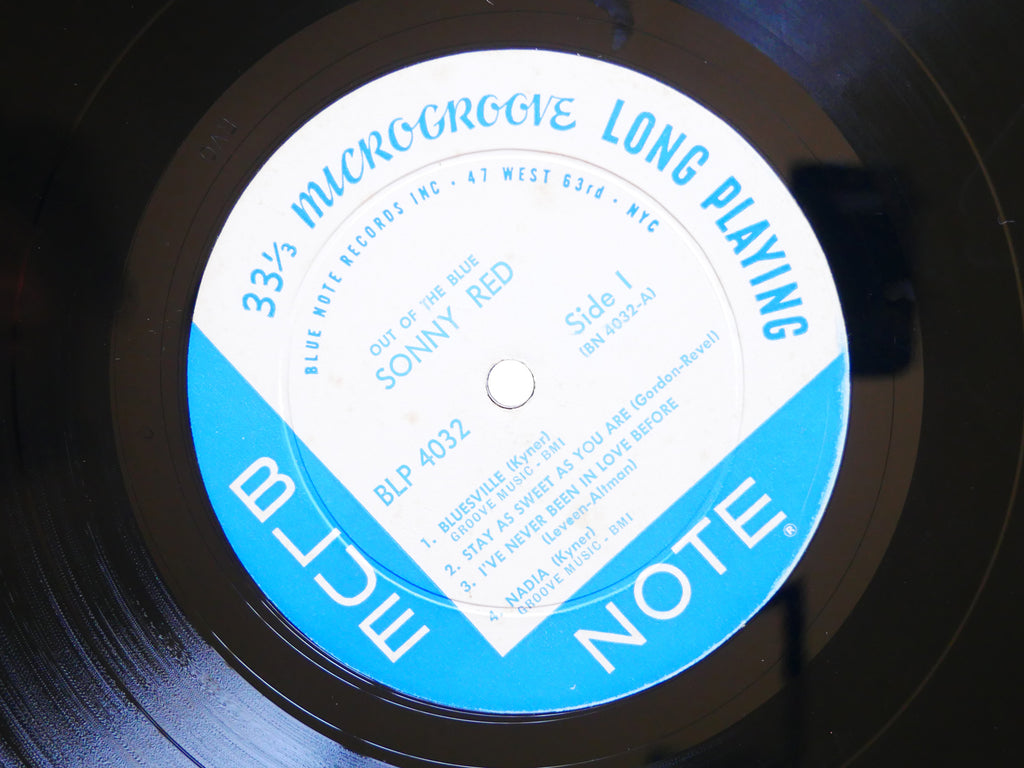 SONNY RED Out Of The Blue LP BLUE NOTE BLP 4032 RVG EAR DG MONO Roy Brooks VG+
