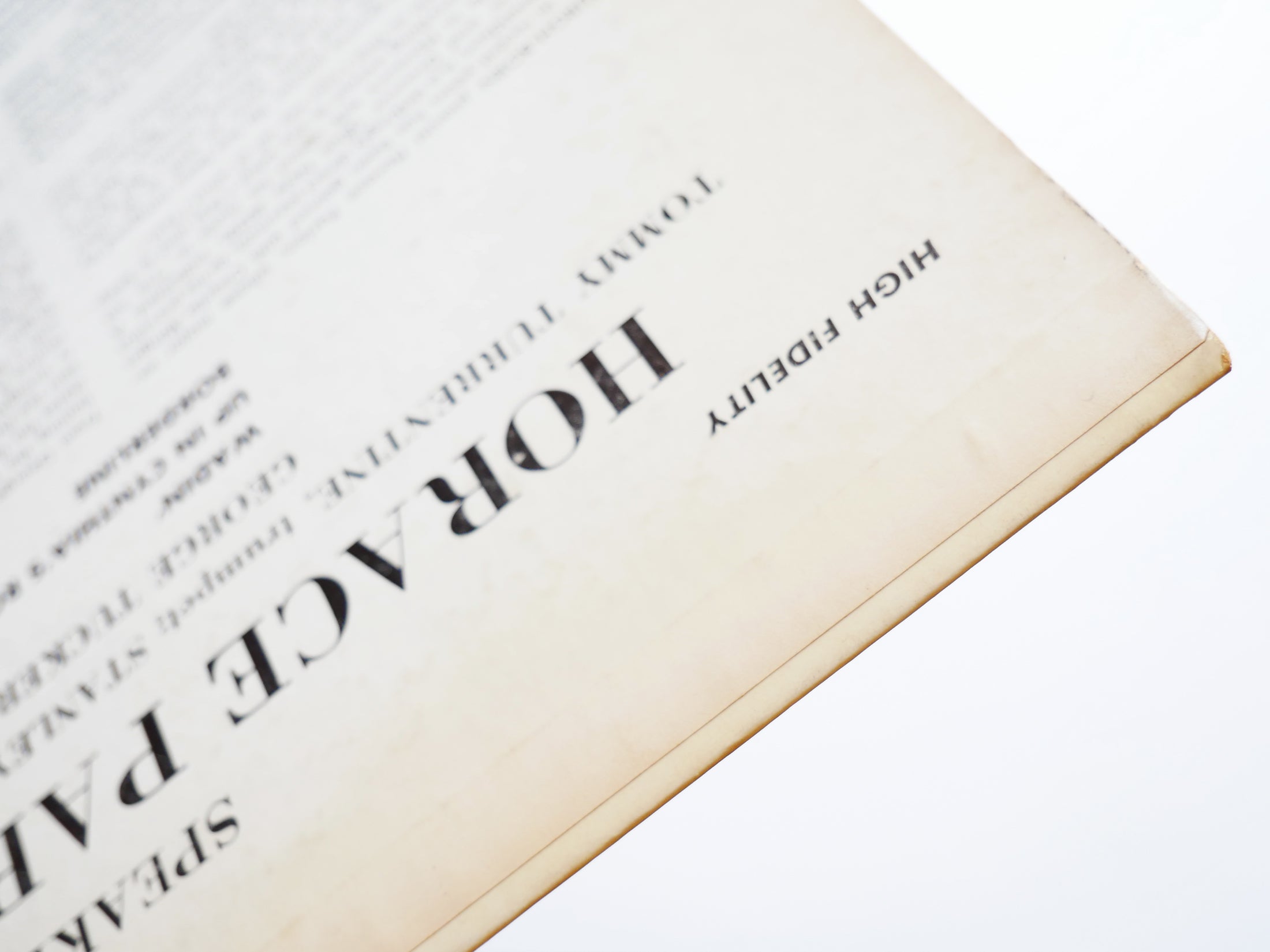 HORACE PARLAN Speakin' My Piece LP BLUE NOTE BLP 4043 US 1960 EAR MONO 47 W.63rd