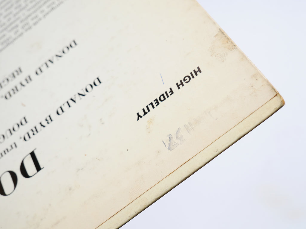 DONALD BYRD Byrd In Flight LP BLUE NOTE BLP 4048 US 1960 EAR DG MONO Hank Mobley