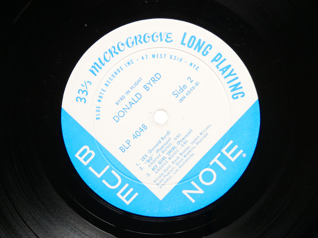 DONALD BYRD Byrd In Flight LP BLUE NOTE BLP 4048 US 1960 EAR DG MONO Hank Mobley