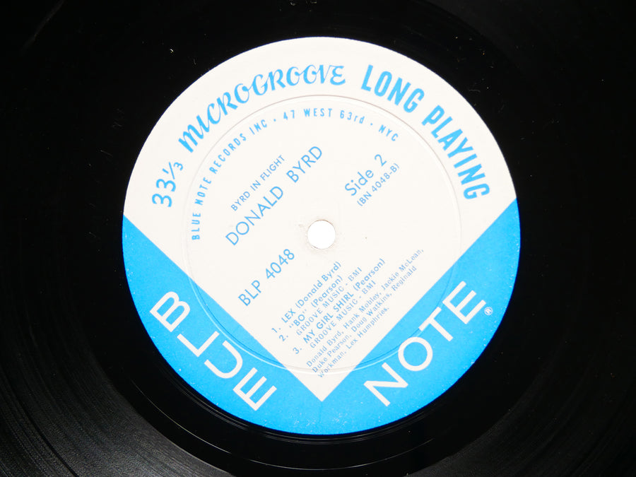 DONALD BYRD Byrd In Flight LP BLUE NOTE BLP 4048 US 1960 EAR DG MONO Hank Mobley