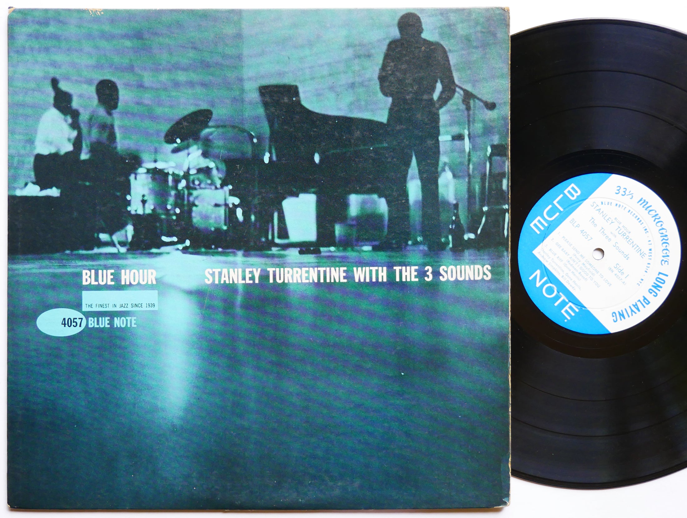 STANLEY TURRENTINE THE THREE SOUNDS Blue Hour LP BLUE NOTE BLP 4057 RVG EAR MONO
