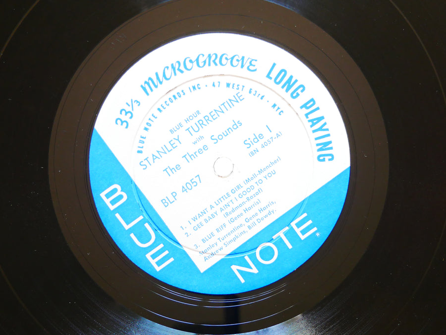 STANLEY TURRENTINE THE THREE SOUNDS Blue Hour LP BLUE NOTE BLP 4057 RVG EAR MONO