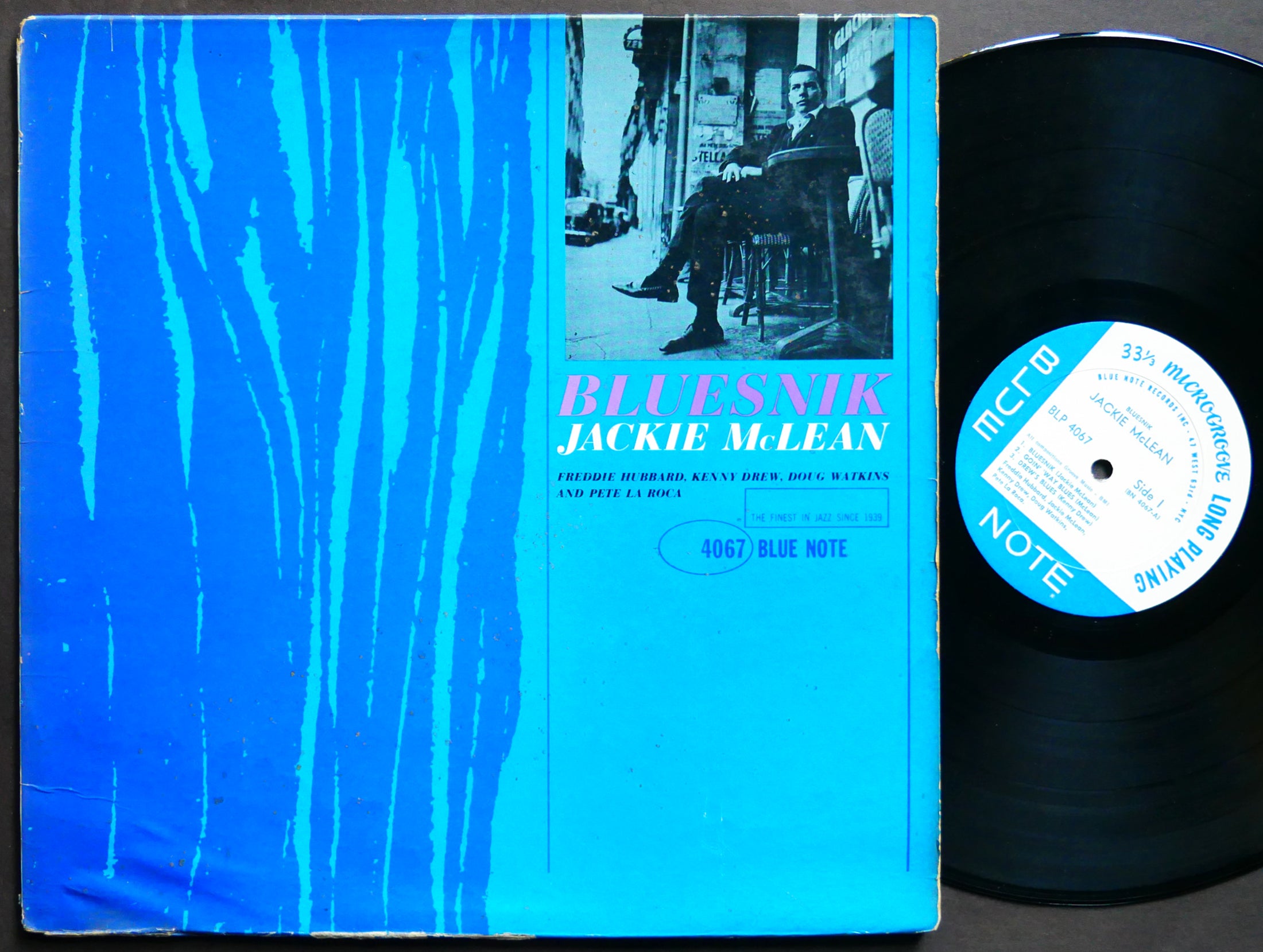 JACKIE MCLEAN Bluesnik LP BLUE NOTE 4067 EAR MONO Pete La Roca Freddie Hubbard