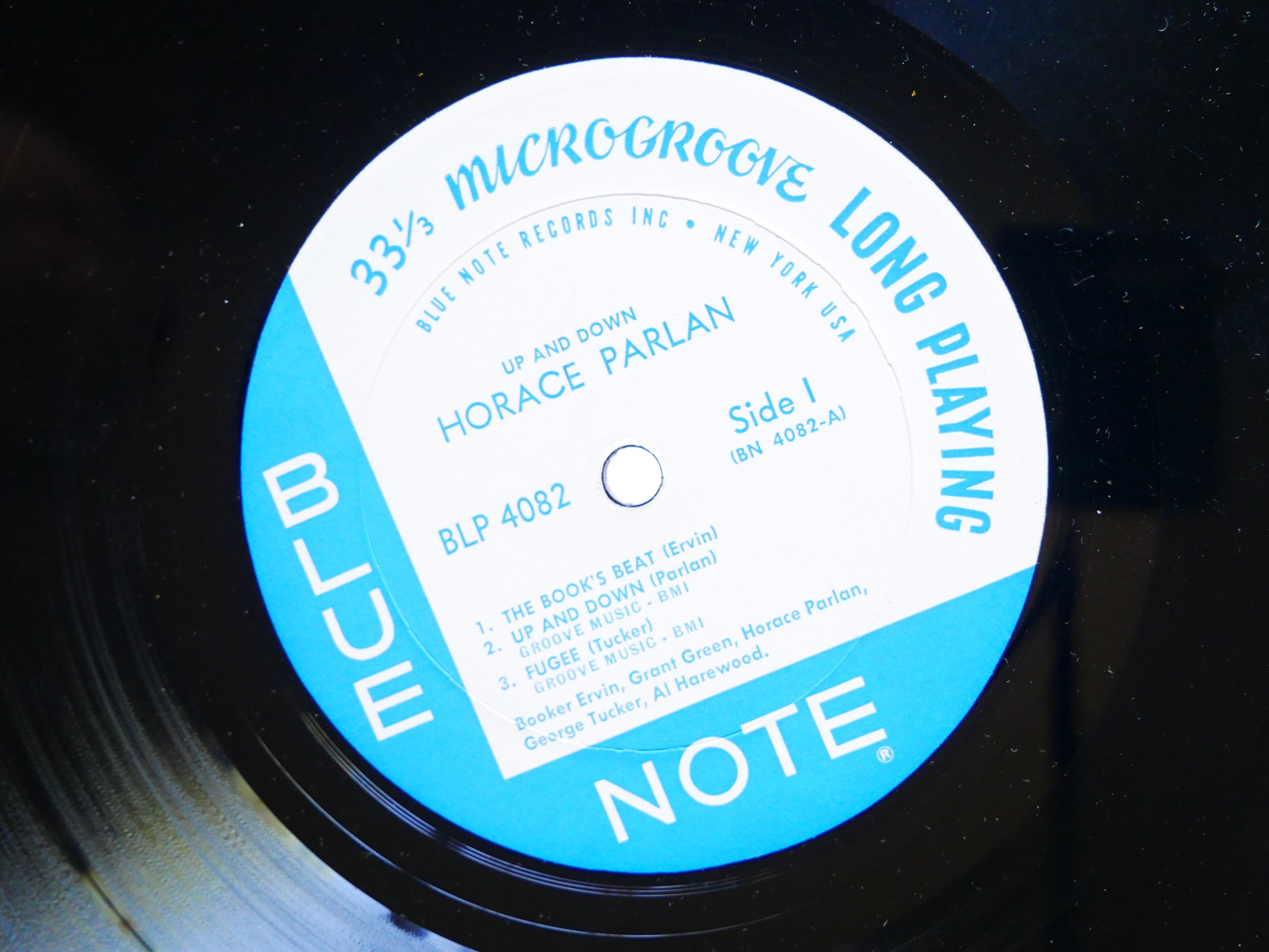 HORACE PARLAN Up & Down LP BLUE NOTE BLP 4082 US 1963 NY EAR MONO Booker Ervin