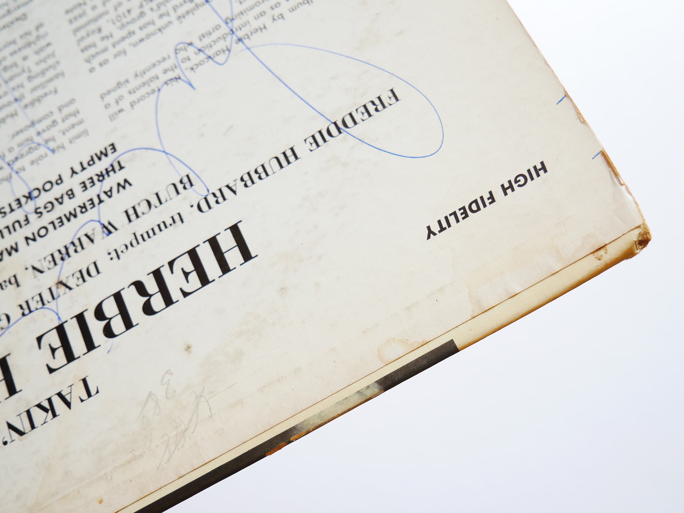 HERBIE HANCOCK Takin' Off LP BLUE NOTE 4109 US 1962 NY EAR MONO Freddie Hubbard