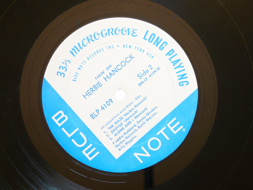 HERBIE HANCOCK Takin' Off LP BLUE NOTE 4109 US 1962 NY EAR MONO Freddie Hubbard