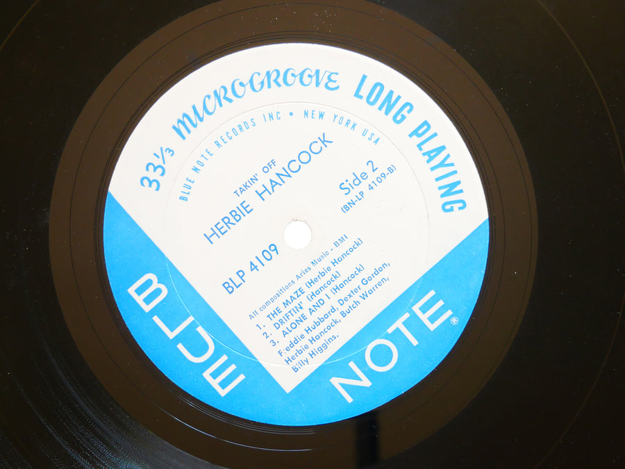 HERBIE HANCOCK Takin' Off LP BLUE NOTE 4109 US 1962 NY EAR MONO Freddie Hubbard