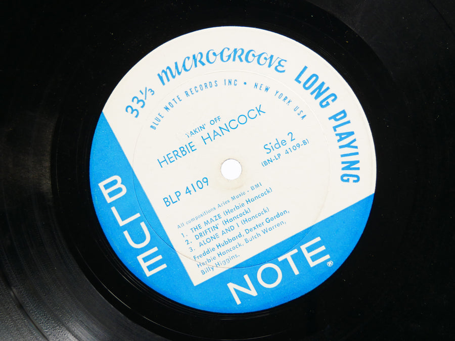 HERBIE HANCOCK Takin' Off LP BLUE NOTE 4109 US 1962 NY EAR MONO Freddie Hubbard