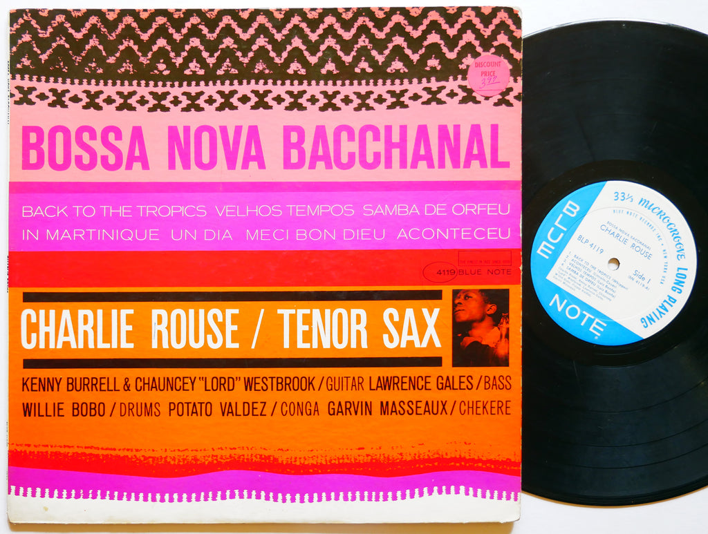 CHARLIE ROUSE Bossa Nova Bacchanal LP BLUE NOTE BLP 4119 US 1963 NY RVG EAR MONO