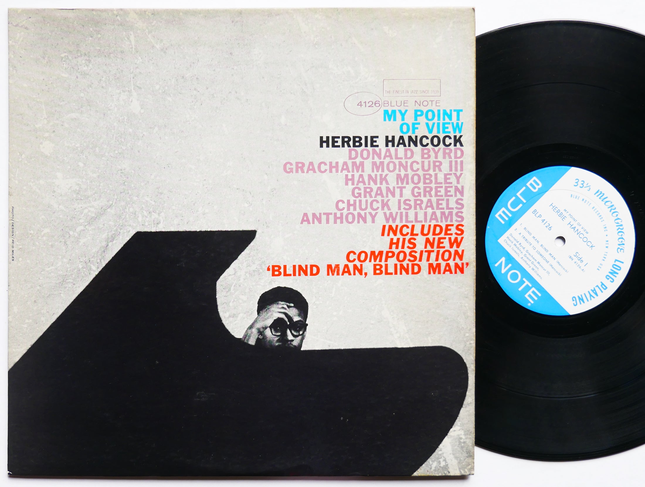 HERBIE HANCOCK My Point Of View LP BLUE NOTE BLP 4126 NY EAR MONO Hank Mobley