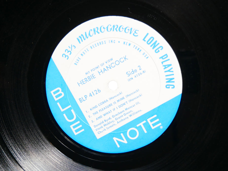 HERBIE HANCOCK My Point Of View LP BLUE NOTE BLP 4126 NY EAR MONO Hank Mobley