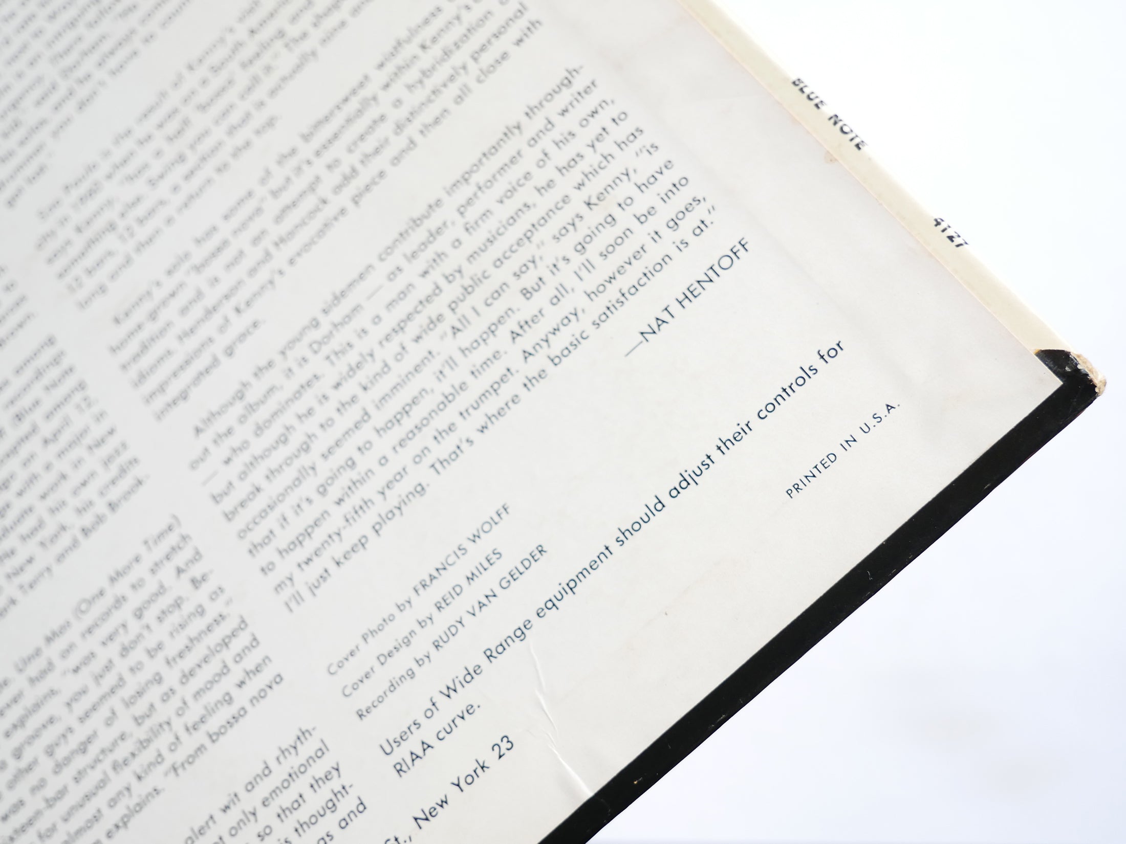 KENNY DORHAM Una Mas LP BLUE NOTE BLP 4127 US 1963 NY RVG EAR MONO Joe Henderson