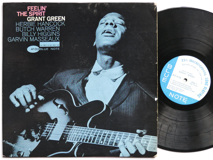 GRANT GREEN Feelin' The Spirit LP BLUE NOTE BLP 4132 NY EAR MONO Herbie Hancock