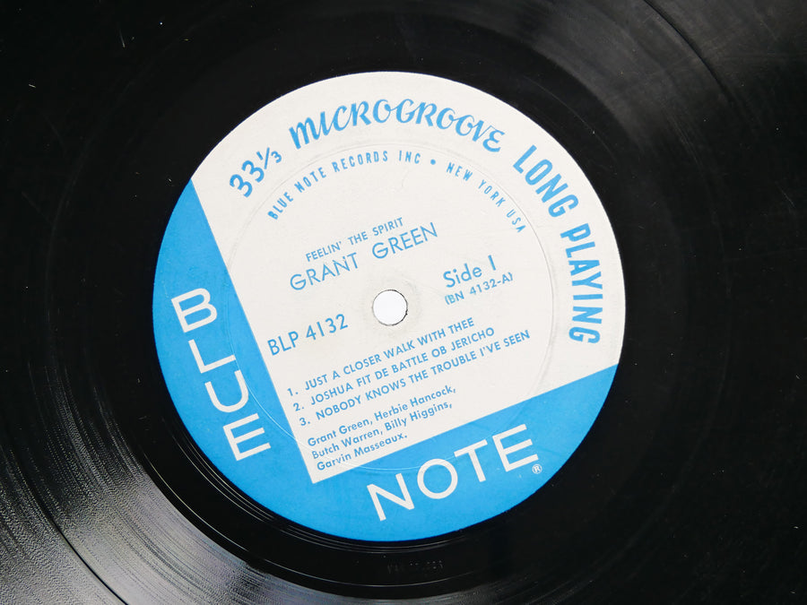 GRANT GREEN Feelin' The Spirit LP BLUE NOTE BLP 4132 NY EAR MONO Herbie Hancock