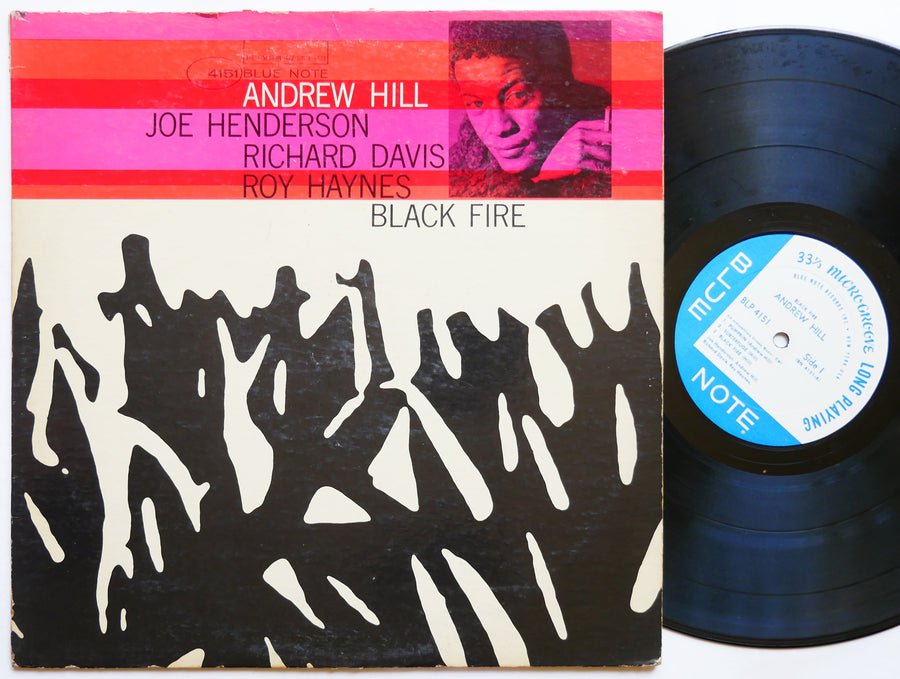 ANDREW HILL Black Fire LP BLUE NOTE BLP 4151 US 1964 NY EAR MONO Joe Henderson