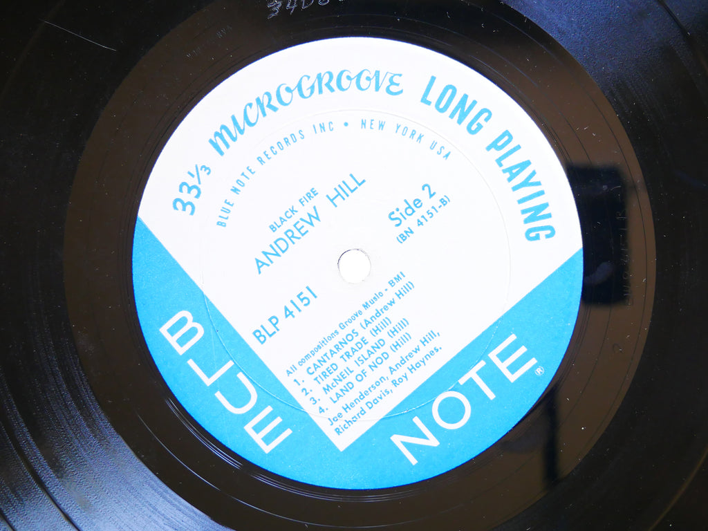 ANDREW HILL Black Fire LP BLUE NOTE BLP 4151 US 1964 NY EAR MONO Joe Henderson