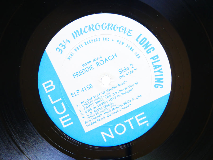 FREDDIE ROACH Good Move LP BLUE NOTE BLP 4158 US 1964 NY EAR MONO Hank Mobley