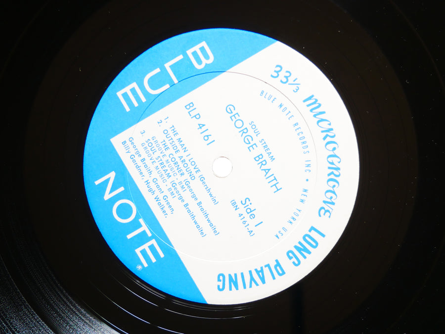 GEORGE BRAITH Soul Stream LP BLUE NOTE BLP 4161 US 1963 NY EAR MONO Grant Green