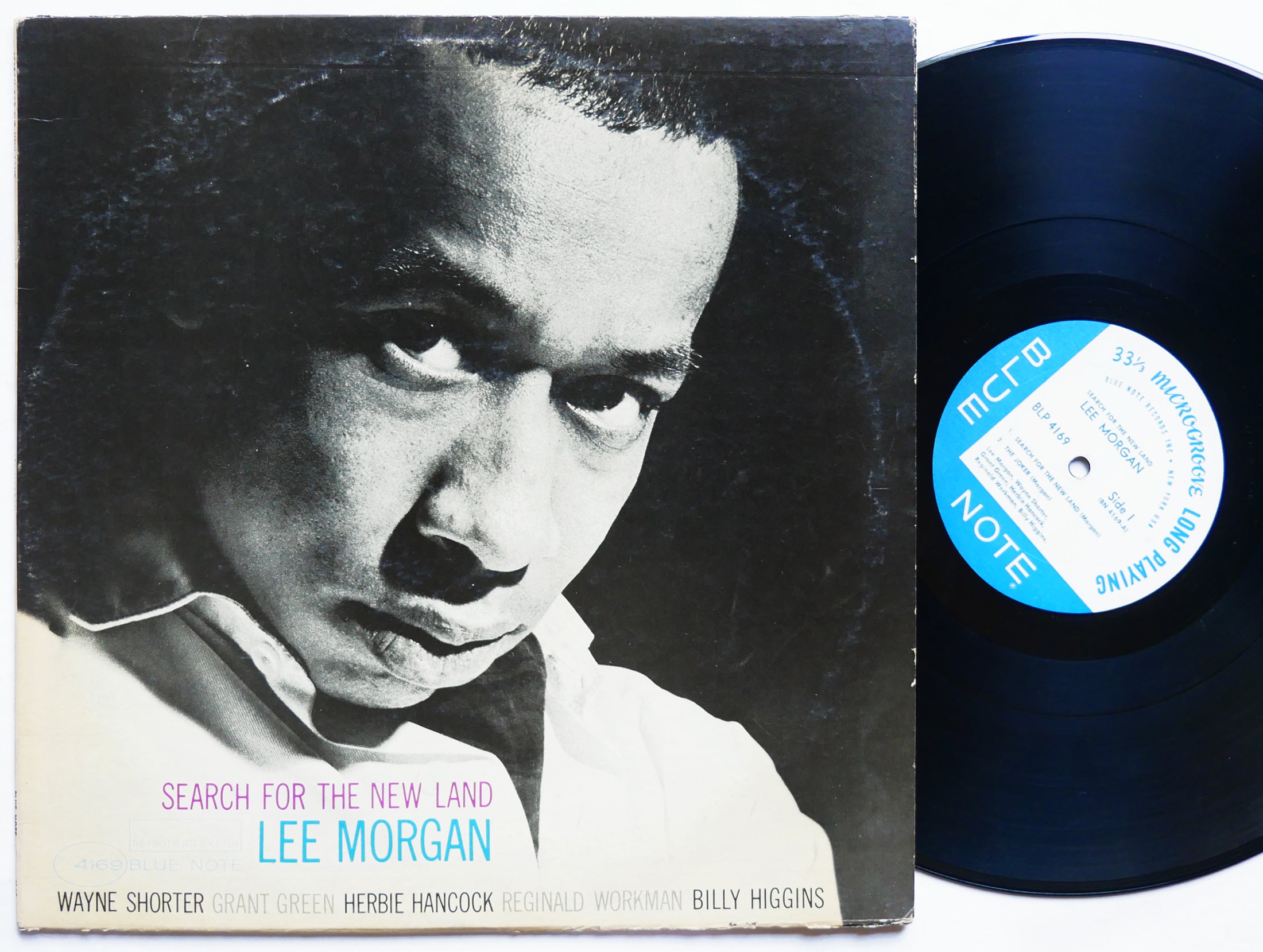 LEE MORGAN Search For The New Land LP BLUE NOTE 4169 NY EAR MONO Wayne Shorter