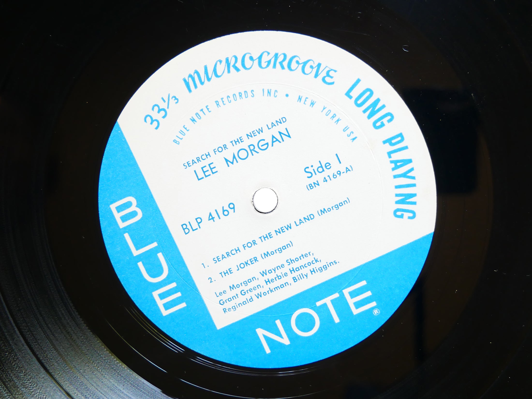 LEE MORGAN Search For The New Land LP BLUE NOTE 4169 NY EAR MONO Wayne Shorter