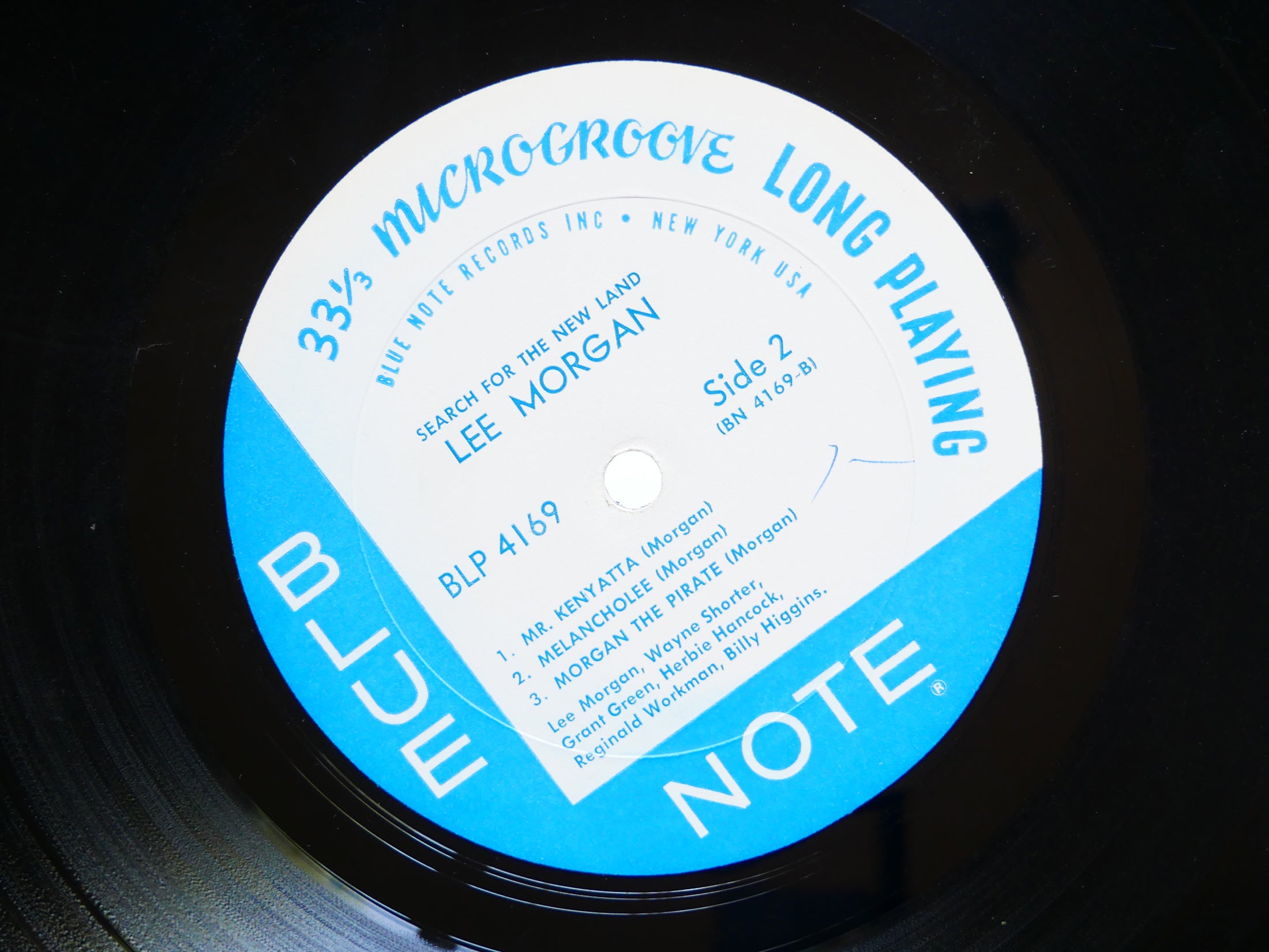 LEE MORGAN Search For The New Land LP BLUE NOTE 4169 NY EAR MONO Wayne Shorter