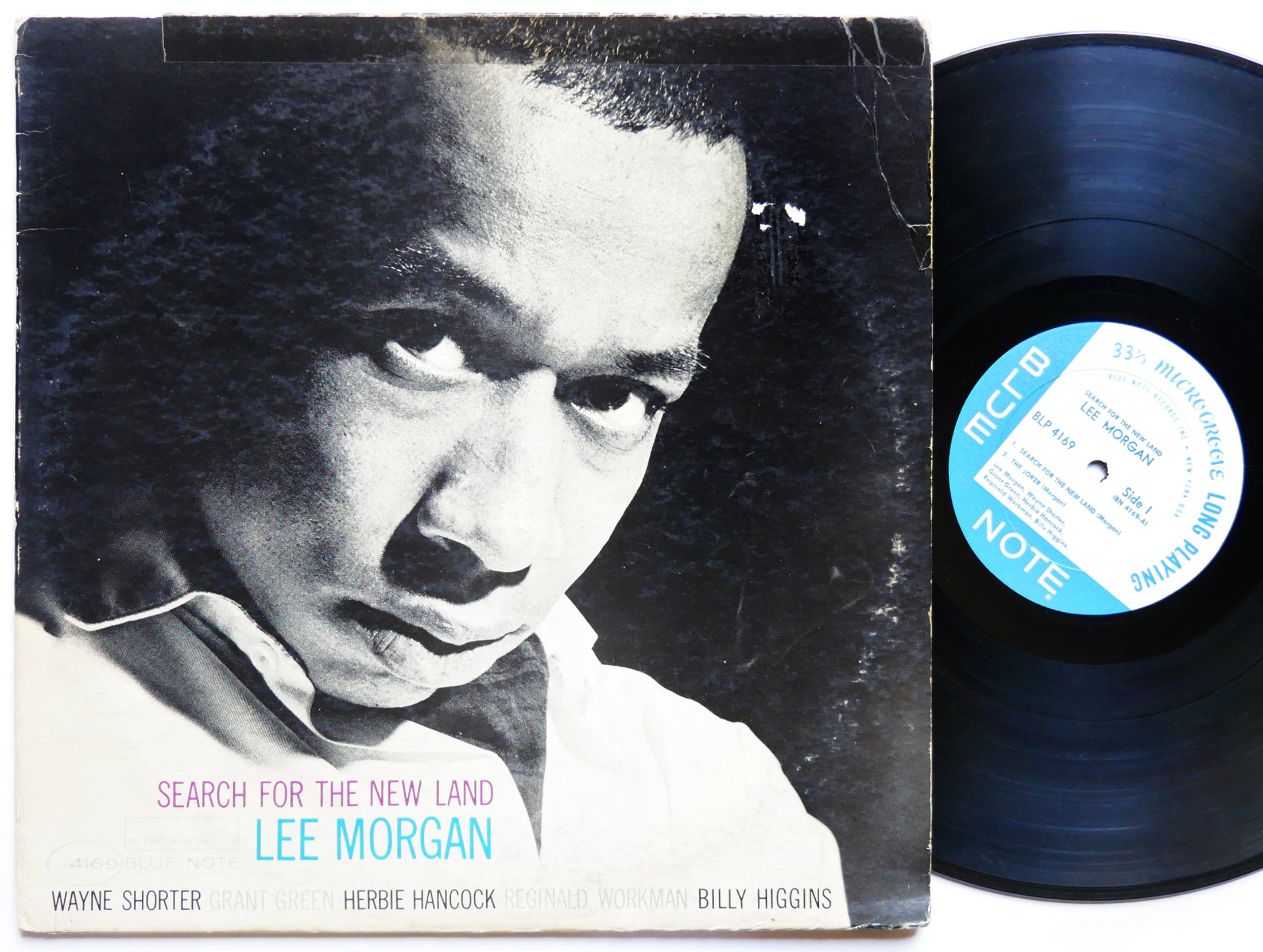 LEE MORGAN Search For The New Land LP BLUE NOTE BLP 4169 NY MONO Wayne Shorter