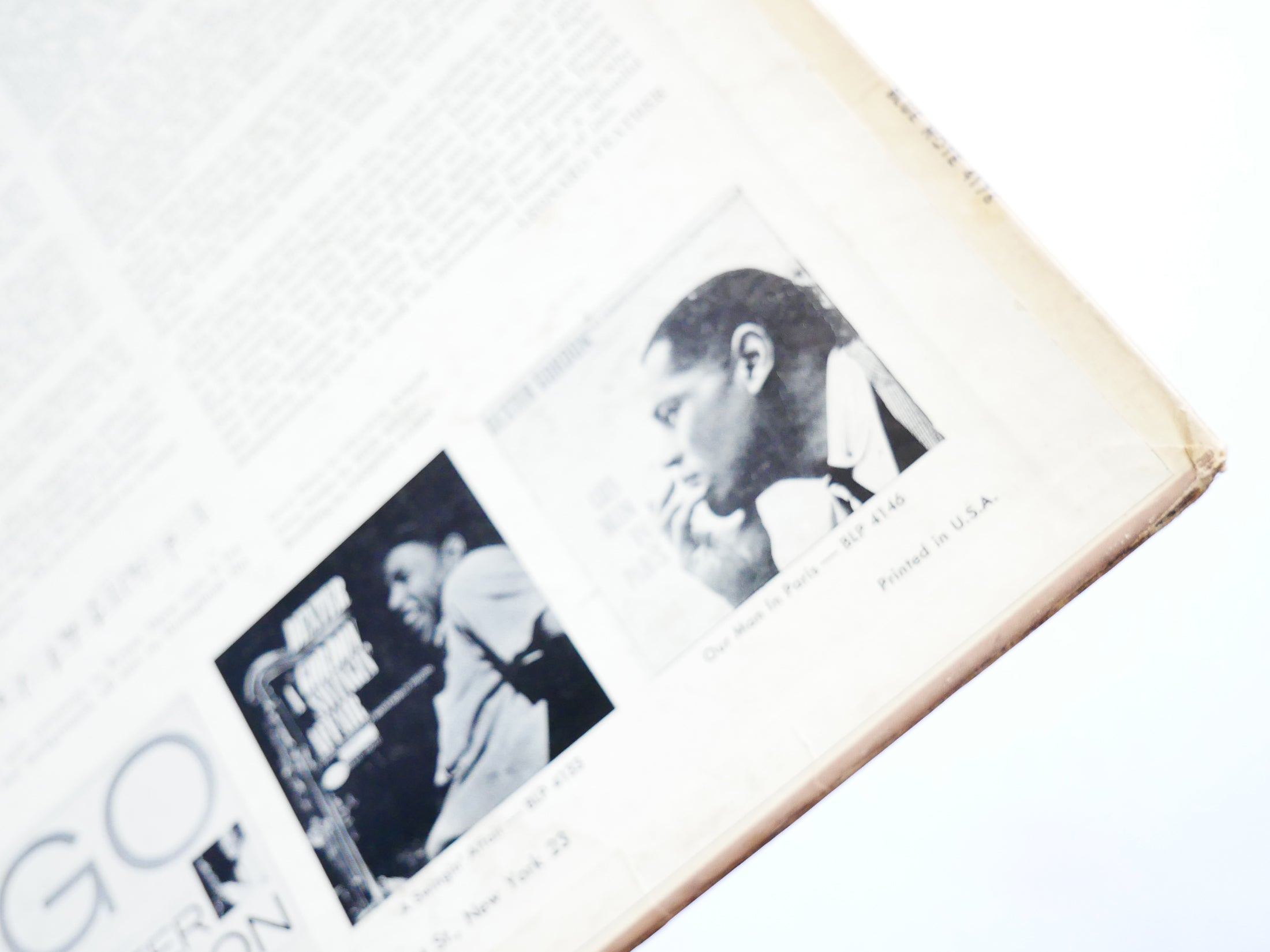 DEXTER GORDON One Flight Up LP BLUE NOTE 4176 US 1965 NY EAR MONO Donald Byrd