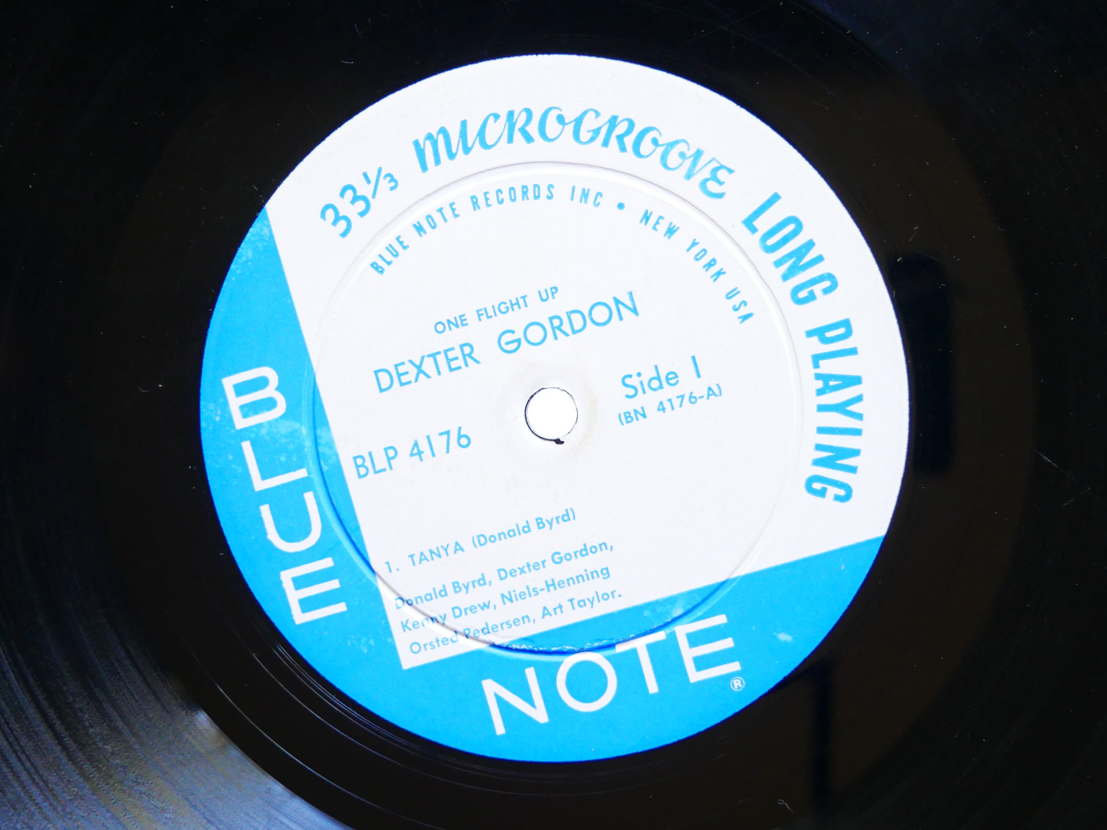 DEXTER GORDON One Flight Up LP BLUE NOTE 4176 US 1965 NY EAR MONO Donald Byrd