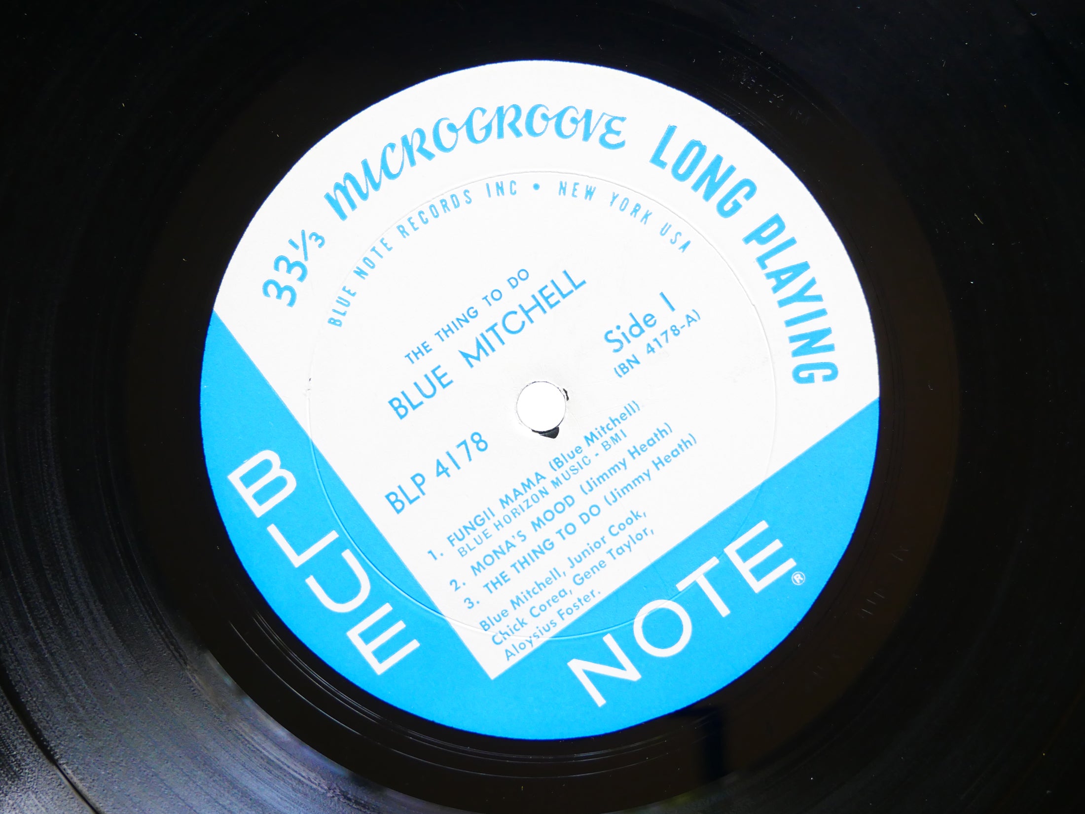 BLUE MITCHELL The Thing To Do LP BLUE NOTE BLP 4178 US 1965 EAR