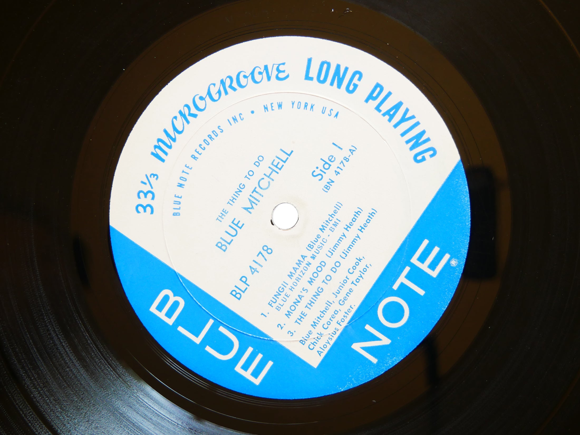 BLUE MITCHELL The Thing To Do LP BLUE NOTE 4178 US 1965 NY EAR MONO Chick Corea