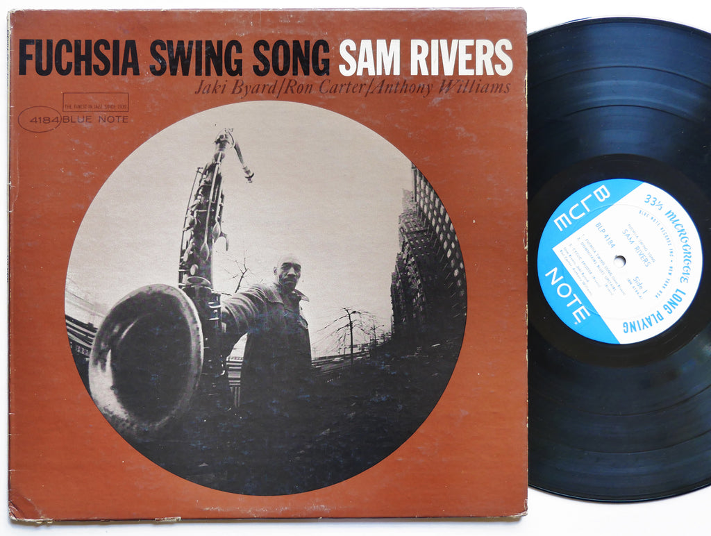 SAM RIVERS Fuchsia Swing Song LP BLUE NOTE 4184 US 1965 NY EAR MONO Ron Carter