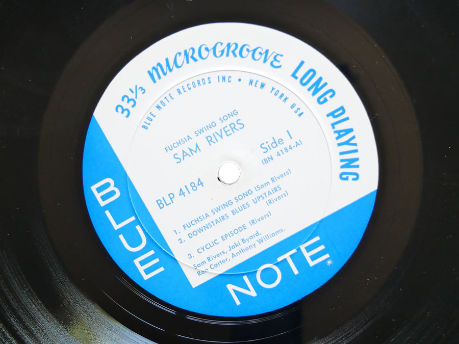 SAM RIVERS Fuchsia Swing Song LP BLUE NOTE 4184 US 1965 NY EAR MONO Ron Carter