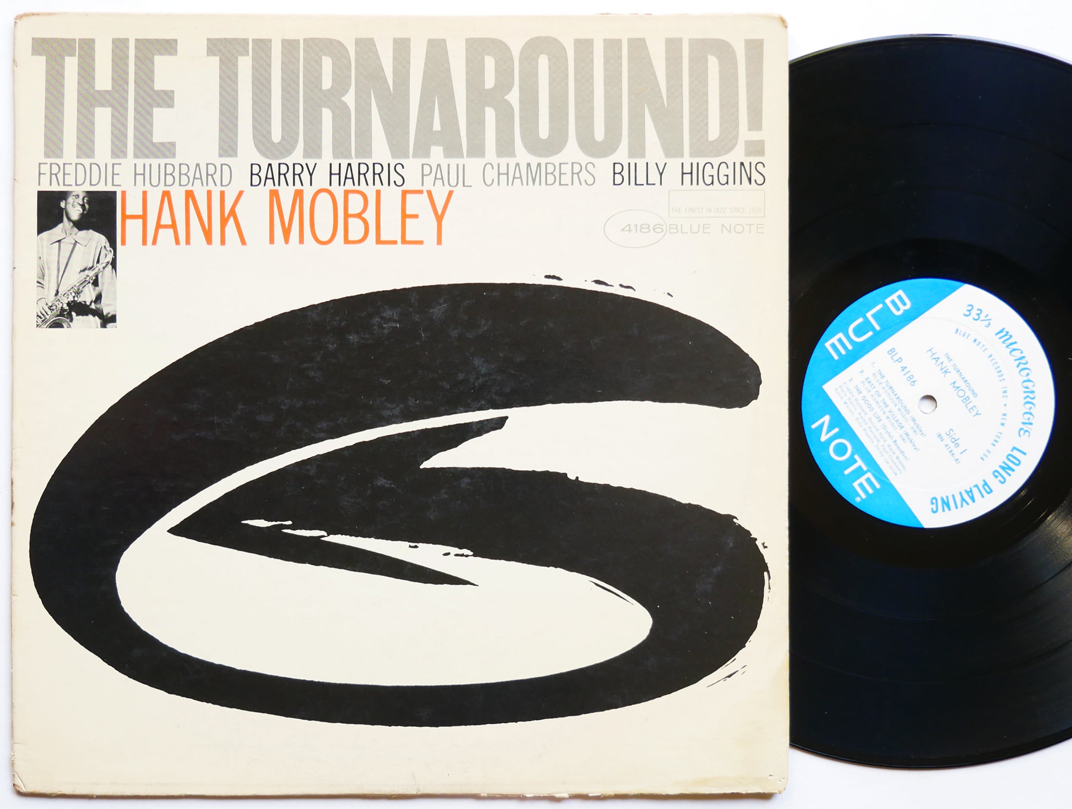 HANK MOBLEY The Turnaround LP BLUE NOTE 4186 US 1965 NY RVG EAR MONO Donald Byrd