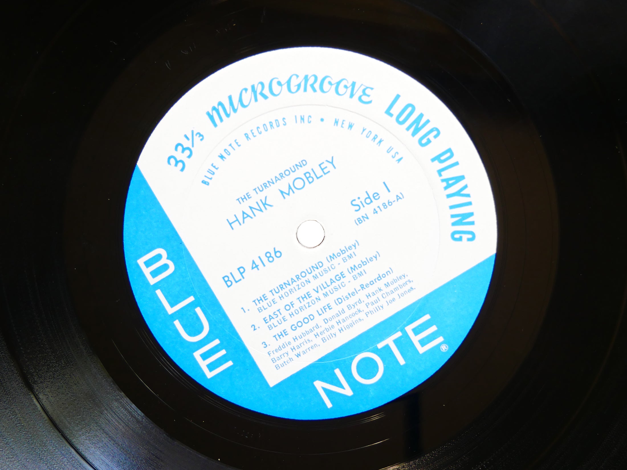 HANK MOBLEY The Turnaround LP BLUE NOTE 4186 US 1965 NY RVG EAR MONO Donald Byrd