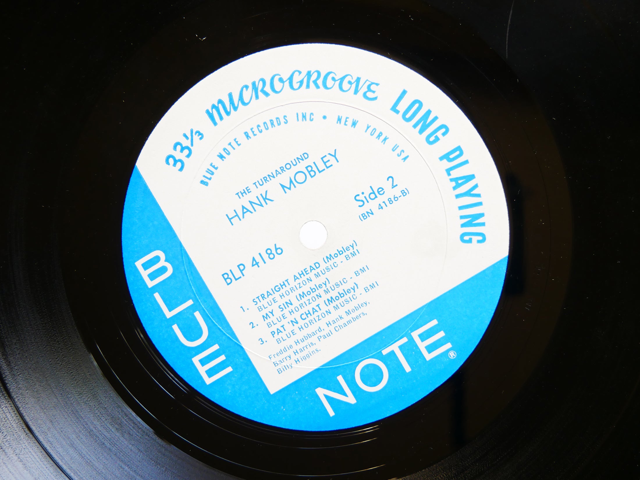 HANK MOBLEY The Turnaround LP BLUE NOTE 4186 US 1965 NY RVG EAR MONO Donald Byrd