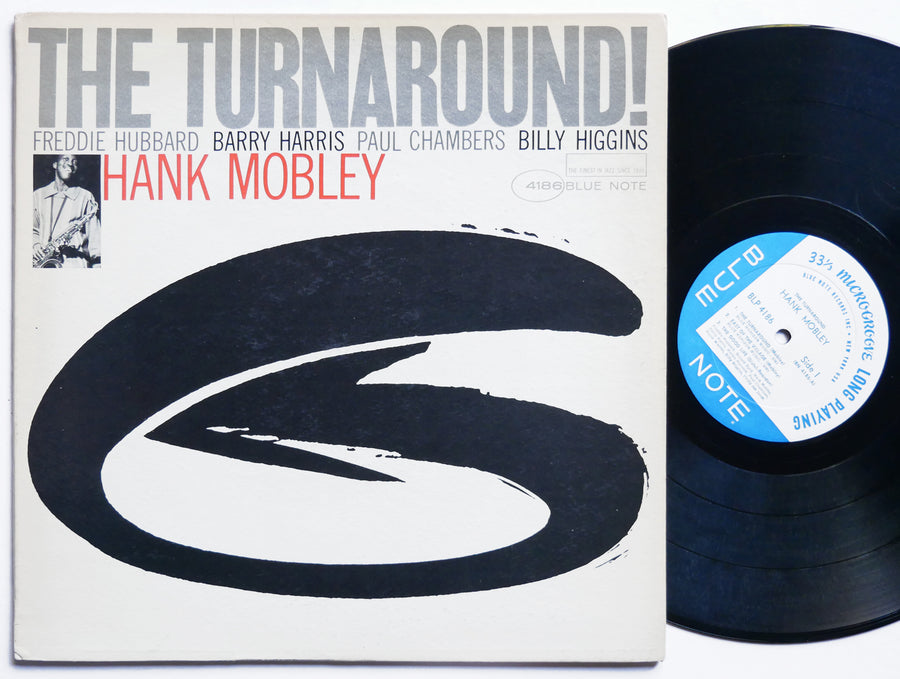 HANK MOBLEY The Turnaround LP BLUE NOTE 4186 US 1965 NY EAR MONO Donald Byrd VG+